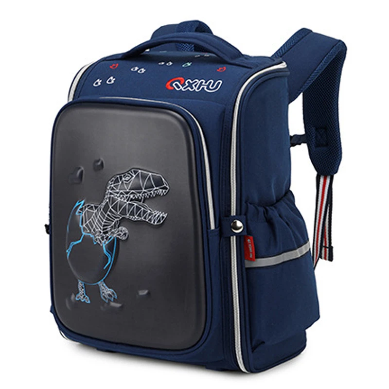 Детский Школьный рюкзак для девочек и мальчиков ранцы в форме сердца с 3D