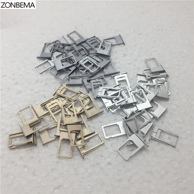 ZONBEMA Новый адаптер для Sim карты iPhone 6 6S Plus Micro лоток Слот держатель Замена|sim card slot|sim