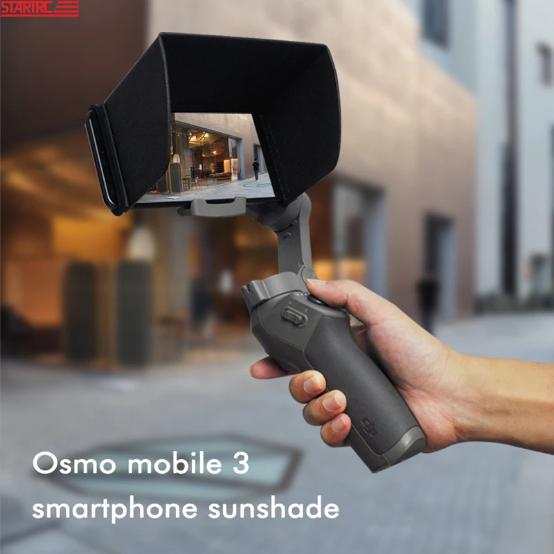 STARTRC OSMO Mobile 3 солнцезащитный козырек для смартфона 4 7 5 дюймов DJI 2 ручной шарнирный