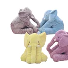 Большой размер 40 см60 см плюшевый слон кукла, игрушка коврик с принтом в виде слона для маленьких куклы Рождественский подарок плюшевые игрушки