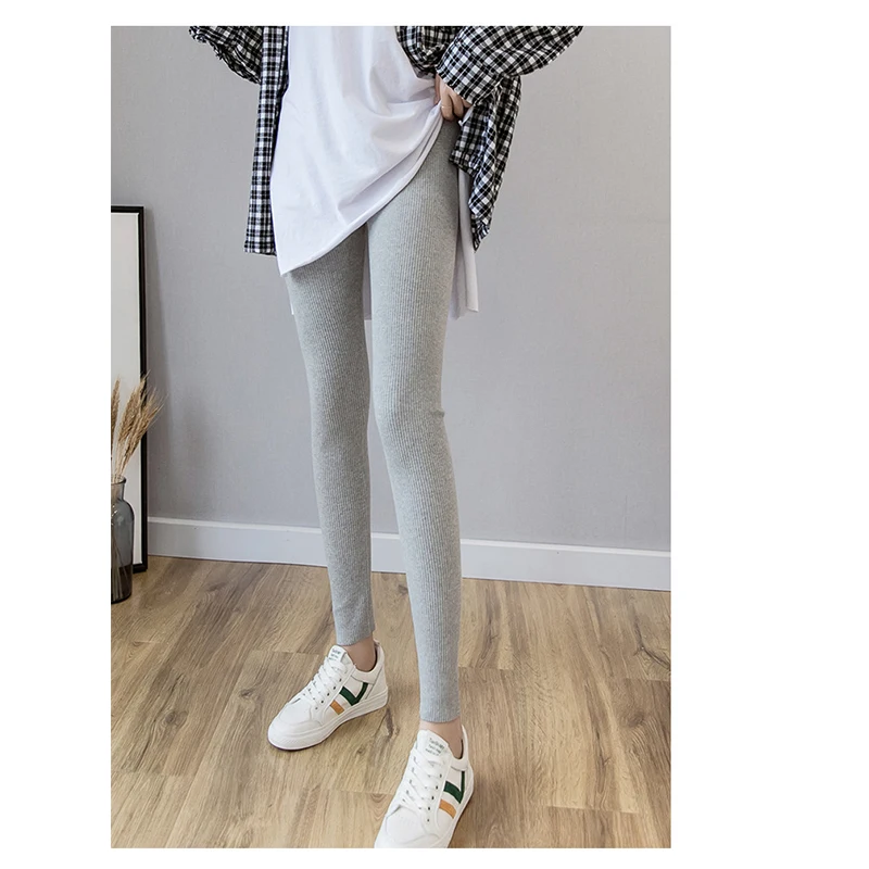 

Осенне-зимние эластичные брюки для женщин 2022 с высокой талией, белые утепленные женские леггинсы, черные женские брюки