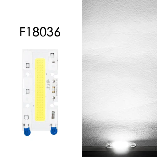 F18036 Cold white Светодиодный COB Чип смарт-ic интегрированный Диодная лампочка Y32 Точечный светильник 110V 220V без драйвера DIY светильник 10 Вт 50 Вт 70 Вт 100 Вт 150 Вт Светодиодный прожектор светильник - Испускаемый цвет: F18036 Cold white