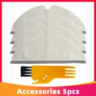 Моющаяся Ткань для швабры + сменная щетка для очистки для робота-пылесоса Xiaomi Mi 1 2 1S Roborock S4 S5 S6 S50 S60, запасные части