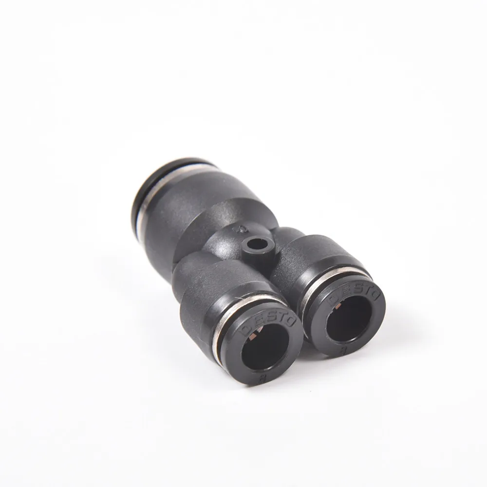 Пневматический соединитель типа Т 3Way фитинги для соединения воздушных труб 4 мм 12