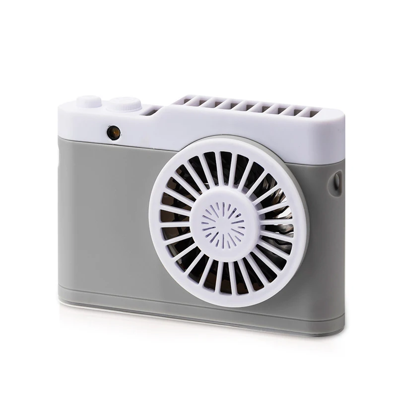

Battery Operated Cooling Fan Personal Camera Handheld Mist Spray Fan Humidifier Electric Portable Usb Rechargeable Fans Outdoor