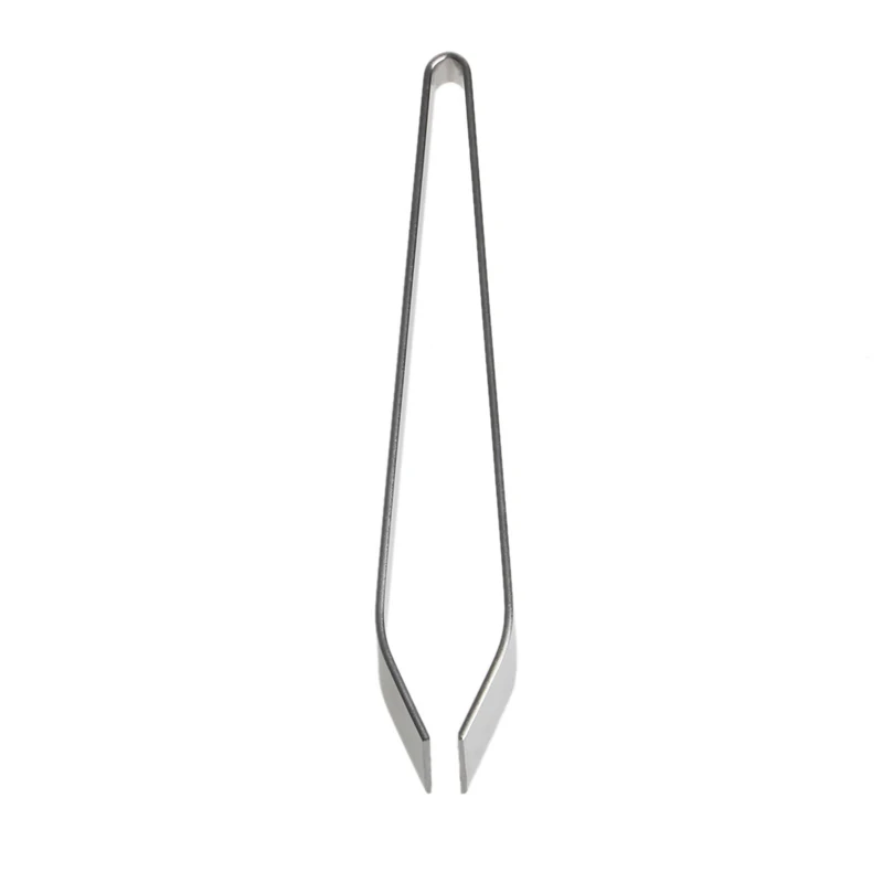 

Stainless Steel Fish Bone Vegetable Peeling Tweezer Remover Pincer Useful 12cm