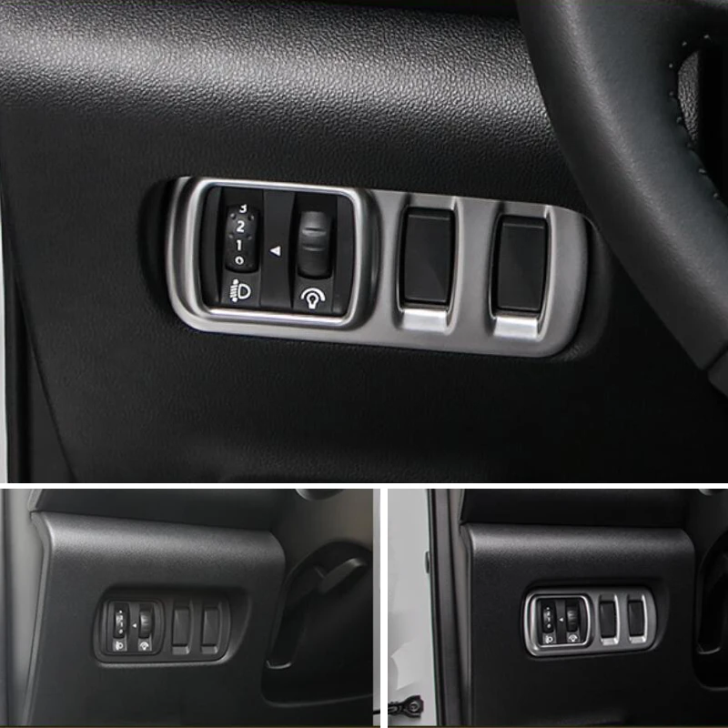 Углеродное волокно/серебро передних светильник кнопка включения лампы