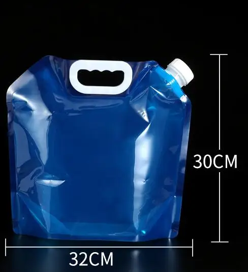 Уличная портативная складная сумка для воды экстренная спортивный складной