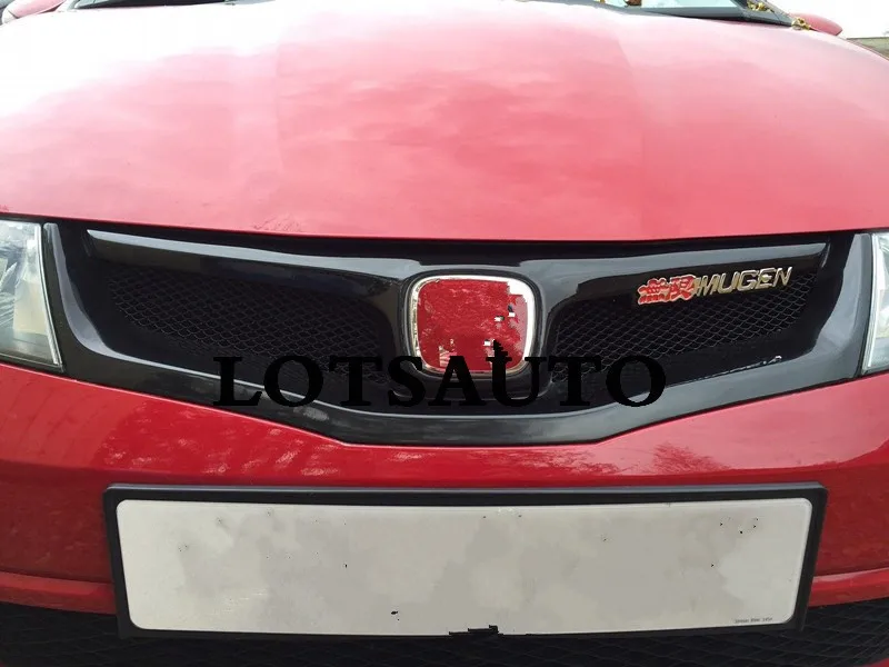 Передняя решетка FRP (Неокрашенная) для Honad Civic Тип R FN FN2 06 12 Стекловолоконный