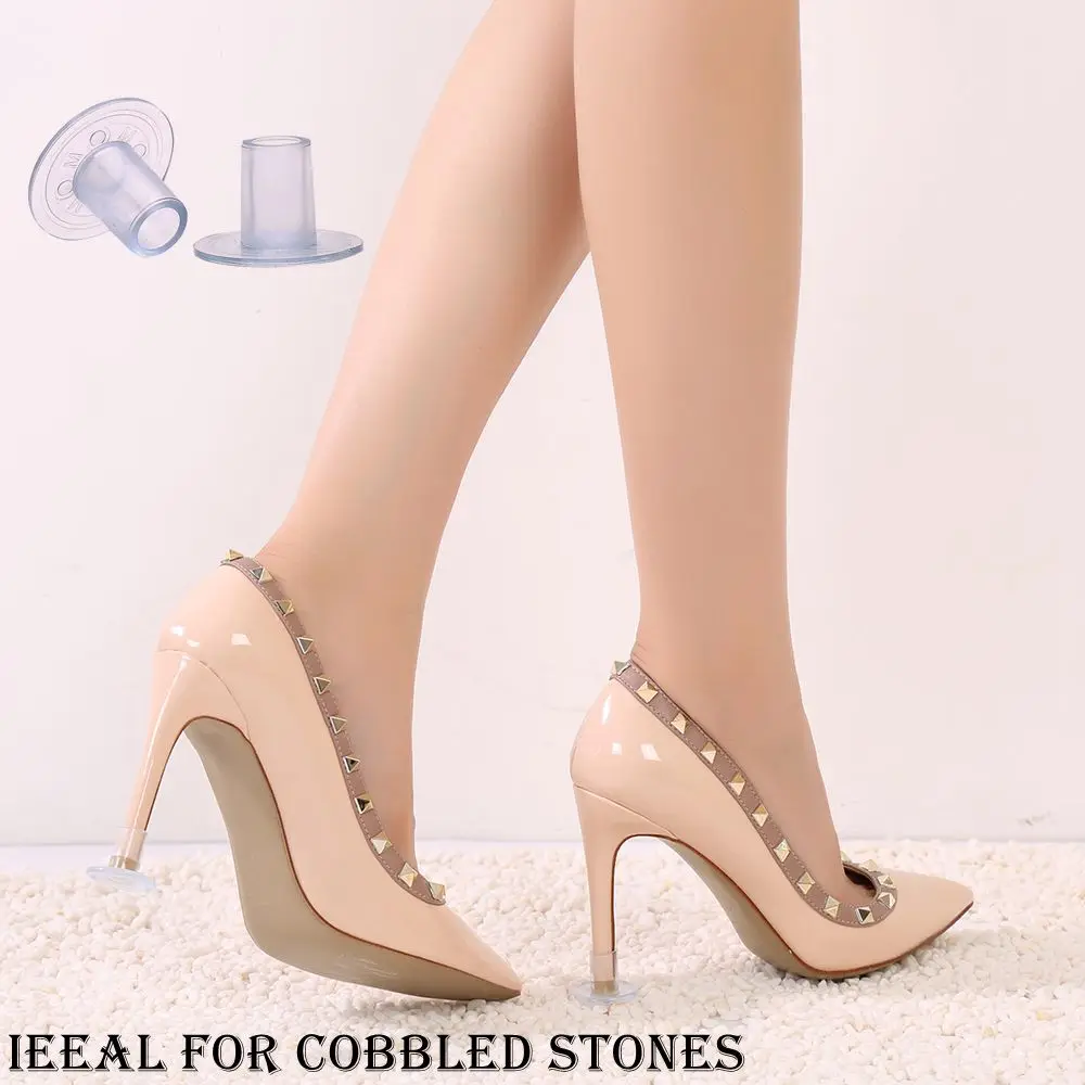 60 Pairs/Lot Heel Stopper High Heel Antislip Silicone Heel Protectors Stiletto Dancing Covers For Bridal Wedding Party Favor
