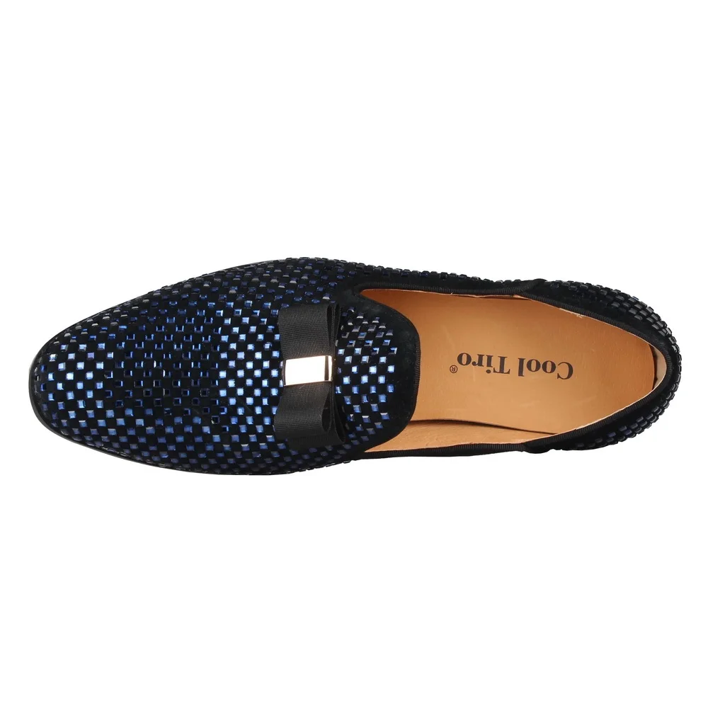 Со стразами с украшением в виде банта танцевальные туфли мужские официальные