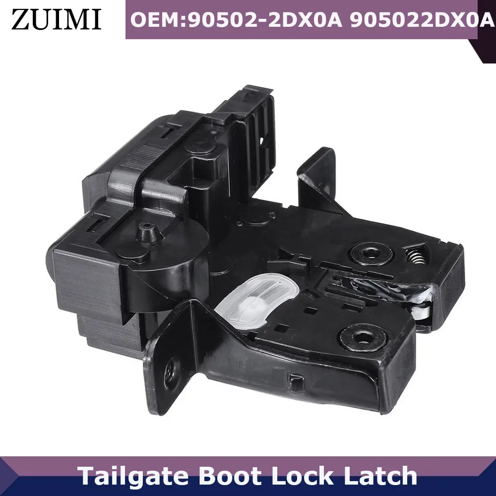

Car Tailgate Boot Lock Latch Catch Mechanism Actuator 90502-2DX0A 905022DX0A For Nissan Micra Mk3 Qashqai J10 +2 Tiida C11 C12