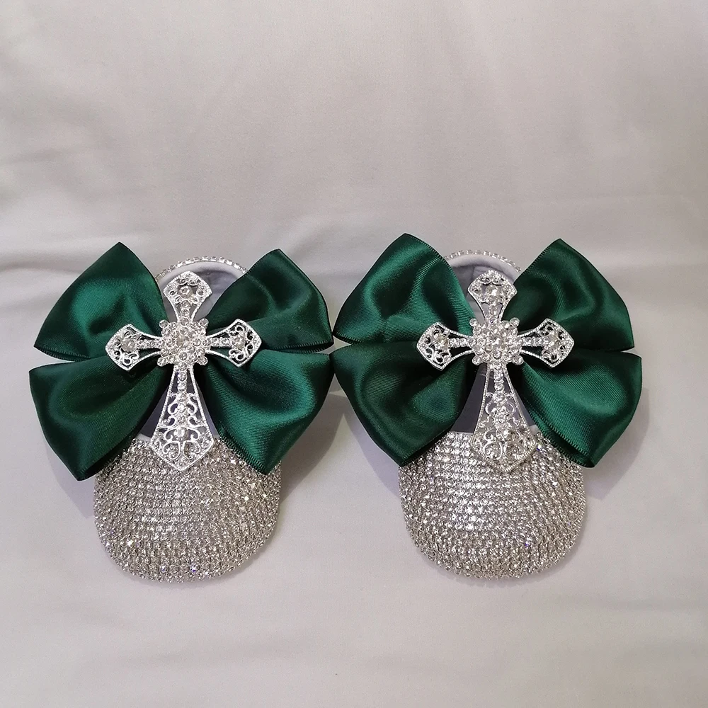 

Роскошные украшения Стразы, обувь для маленьких девочек, повязка на голову для первых шагов, набор сверкающих украшений, обувь принцессы, по...