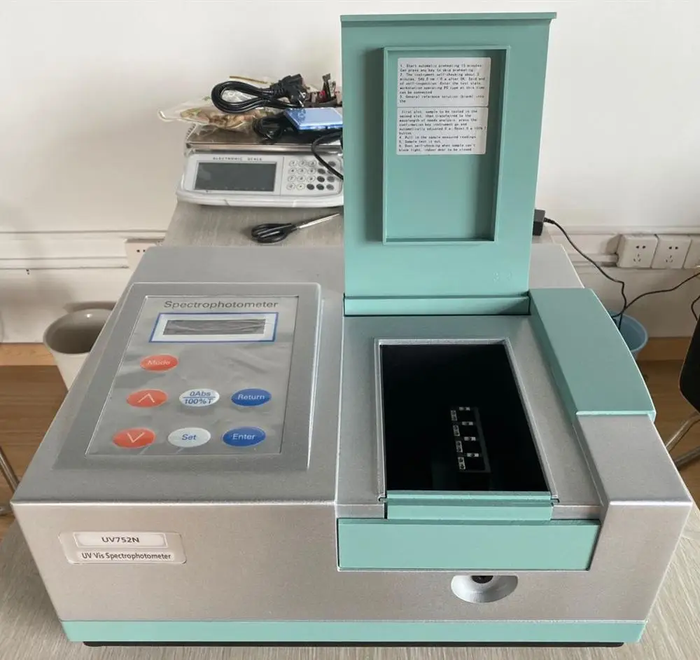 

722 722N 722S RS232 340nm-1000nm economic visible spectrophotometer