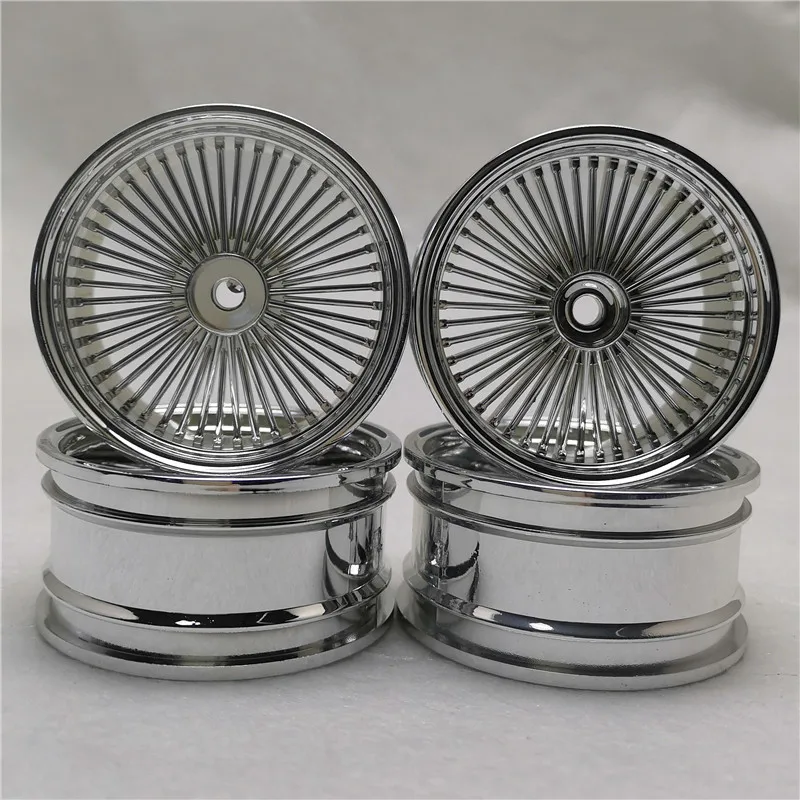 4 шт. 1/10 весы RC автомобиль на дороге Дрифт тур пластиковые колеса Ободы модель