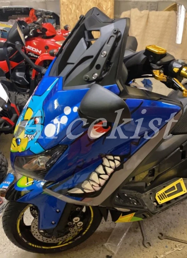 

Новый комплект обтекателей для мотоцикла TMAX500 Tmax 500 2008 2009 2010 2011 T-MAX 08 09 10 11 tmax500 Shark custom