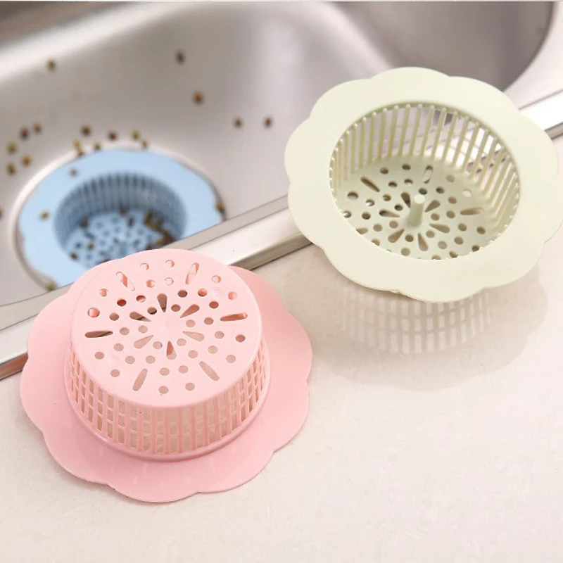 

Tofok 1PC 1PC Portable Silicone Sink Strainer Waste Plug Collector Filter Kitchen Bathroom Accessories Anti Clogging Colander
