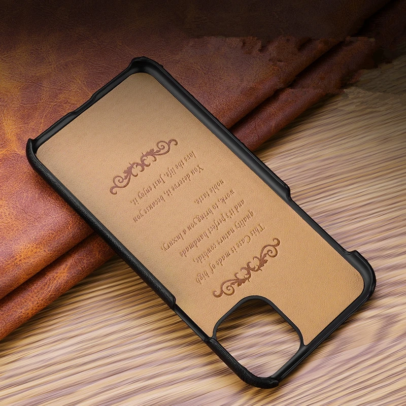 real leather case for iphone 11 pro max case luxury genuine leather phone cases for iphone xs max xr x back cover funda capa free global shipping