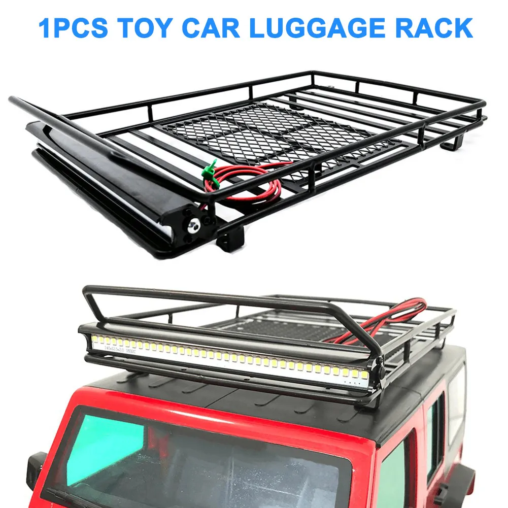 

Багажник на крышу багажная переноска прочный металлический для 1/10 RC SCX10 RC4WD TF2 CC01