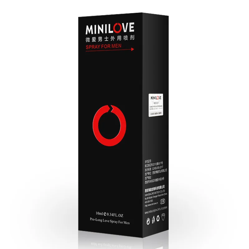 Спрей для задержки эякуляции Minilove 10 мл эффективный спрей мужской эрекции