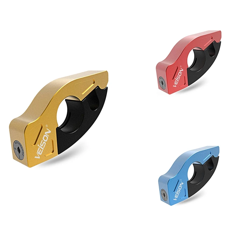 

VEISON Motorcycle Handlebar Lock Grip Security Lock Grip Locks Scooter Throttle Lock Theft Protection Locks Accessories