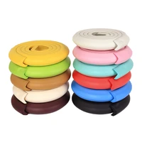 2m self adhesive baby safety corner pad foam rubber protection bumper furniture decoration table edge surround protector tape