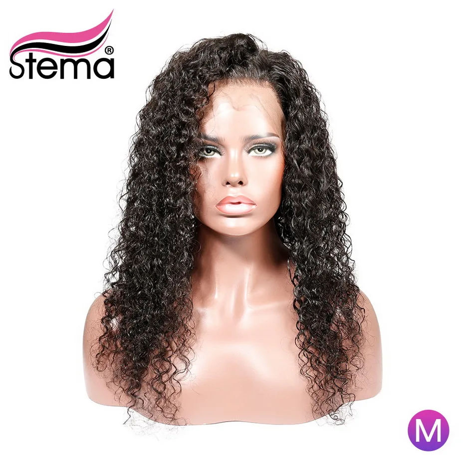 Искусственные волосы Stema 13х4 13х6 волнистые натуральные remy на шнурке спереди для