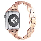 Ремешок из нержавеющей стали для Apple watch 7 SE, 6, 5, 4, 44 мм, 40 мм, 41, 45 мм, металлический браслет для iwatch 3, 38 мм, 42 мм, аксессуары для часов