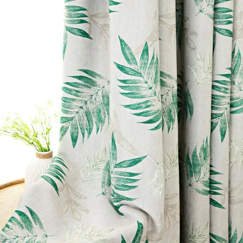 

Kitchen Blackout Vorhang Window Living Room Sheer Cortinados Luxury De Luxo Para Sala Cortinas Rideaux Pour Le Salon Curtains