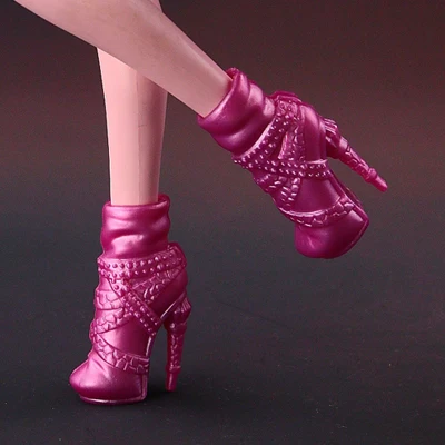 Новинка года; яркие аксессуары; оригинальная обувь для куклы monster high; модная обувь в форме зонта; Доступно 15 моделей обуви - Цвет: B09