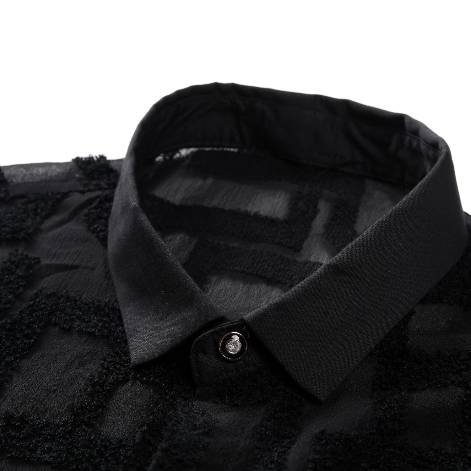 Вечерние прозрачные геометрические платья рубашки для мужчин 2021 на весну и лето