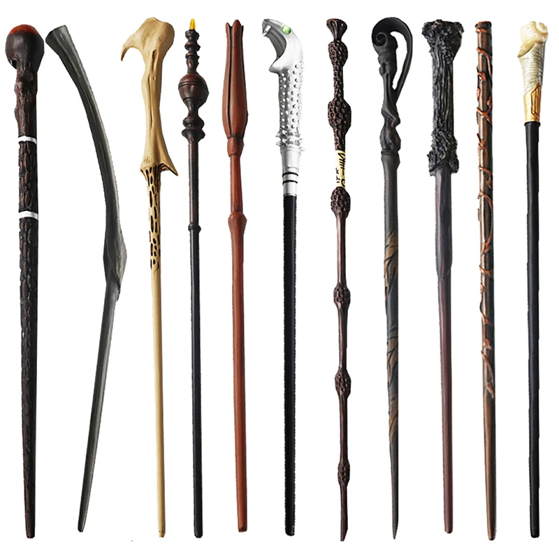 

NEW 27 Kinds of Cosplay Potter Magic Wands Metal/Iron Core Children Magic Toy Wand Gift No Box Package Prop Stage Magic Tricks