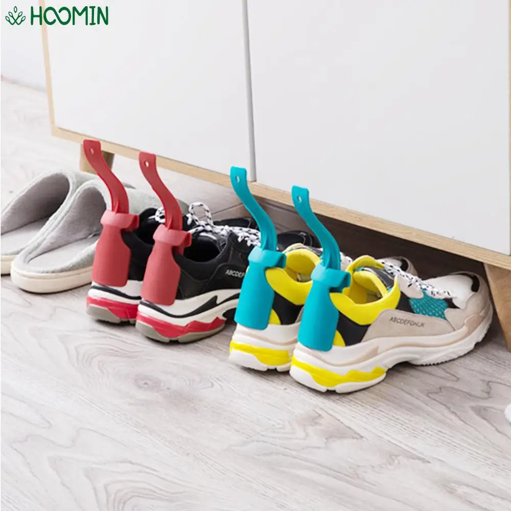 2 шт./компл. ленивый одежда рожок для обуви Быстрый Ношение Инструмент обувь