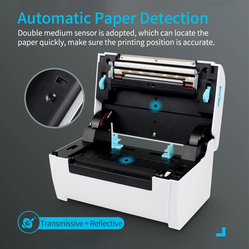 Принтер для этикеток с подставкой USB-кабель 110 мм | Компьютеры и офис