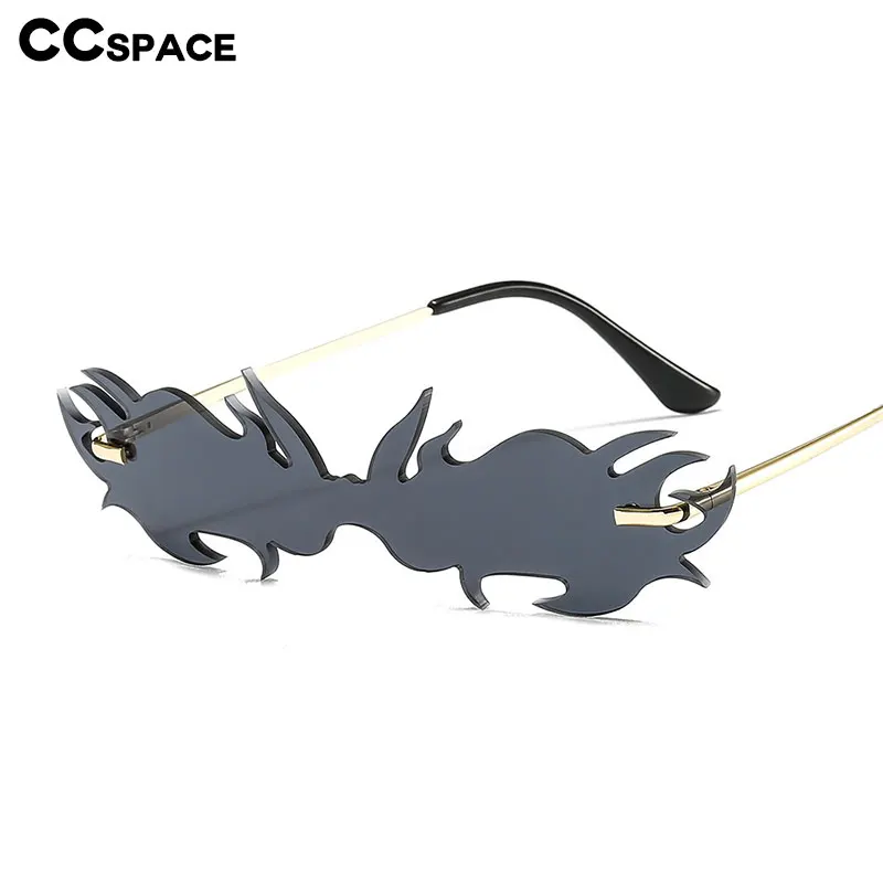 46563 без оправы пламени один объектив солнцезащитные очки мужские и женские