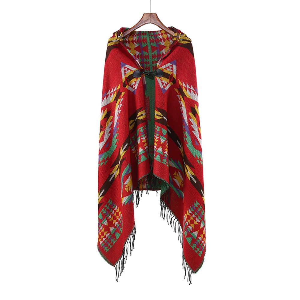 

Hooded Pashmina Pallium Women Imitation Cashmere Poncho Shawls Scarf Tassels Echarpes Cape Bufanda Oversize Mujer Bufanda Chal