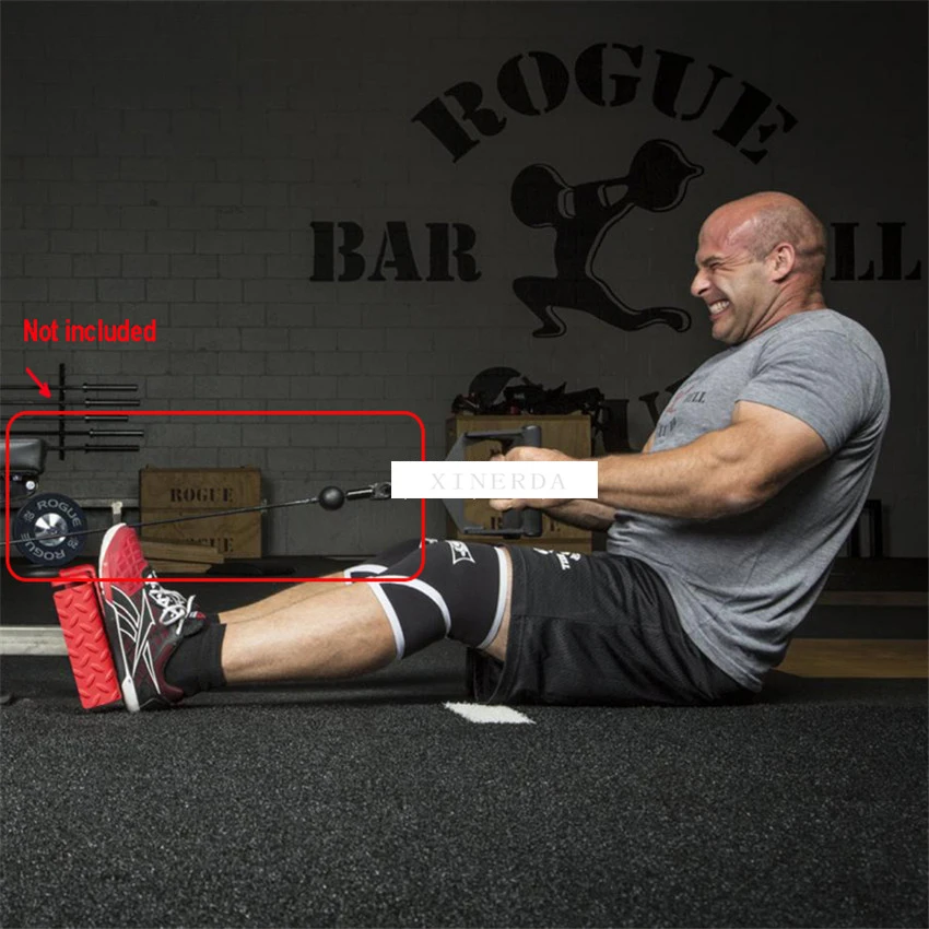 Тянущаяся рукоятка с сопротивлением тренировка тяга треугольная ручка гребная