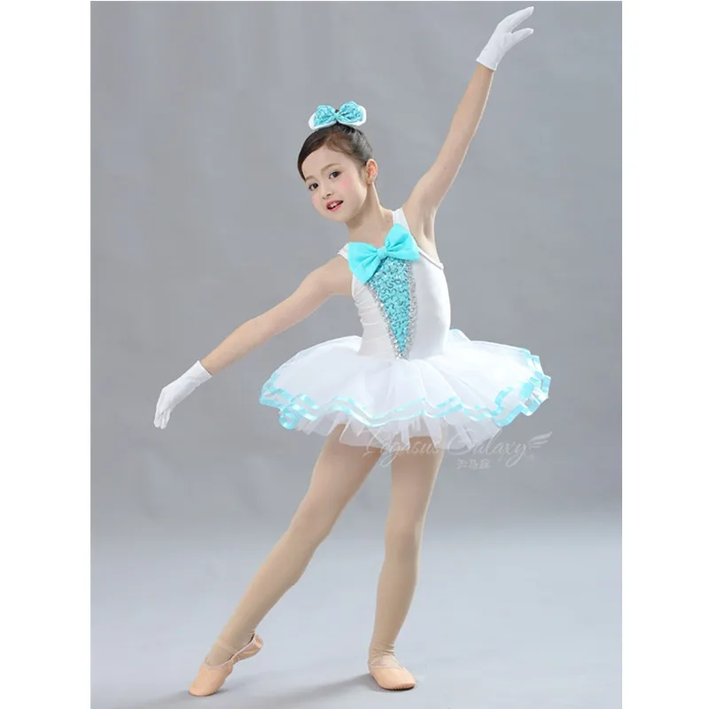 

H2684 Girls Ballet Dancing Dress Child Cute Princess Swan Lake Tutu Dresses Stage Professional Performance Competition Costumes