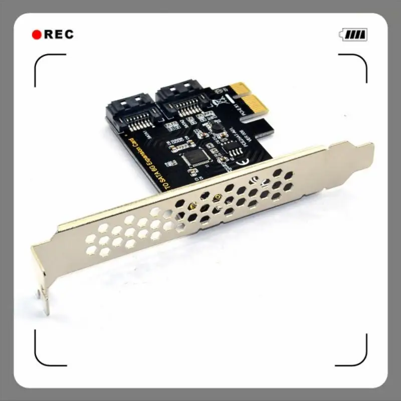 Адаптер SATA PCI-E 2 порта 3 0 на PCIe X1 X16 карта расширения PCI-e PCI Express конвертер