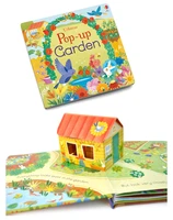 reading book libros pop up garden english educational 3d flap picture books children kids livros manga livres libro livro art