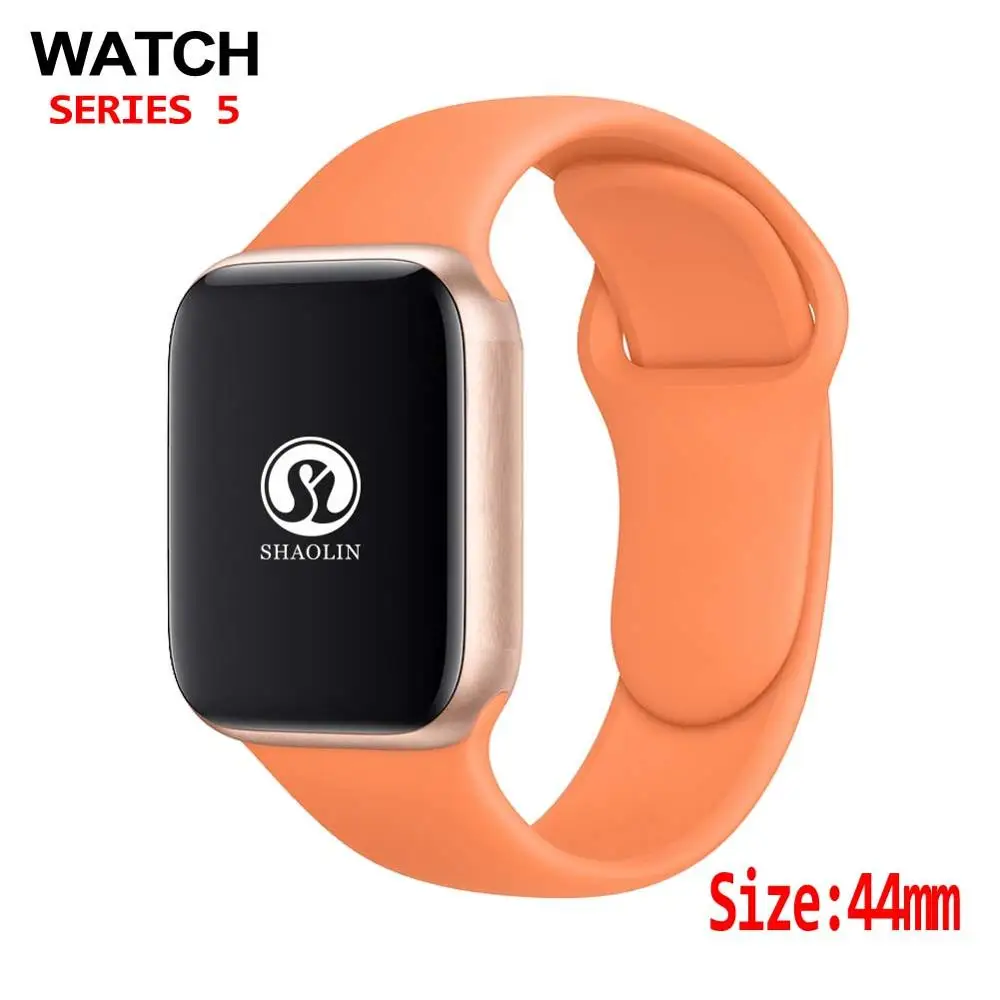 Смарт часы с Bluetooth 44 мм 1:1 чехол для смарт часов Apple Watch Series 4 iOS iPhone 8 PLUS XS Android не