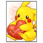 Сделай Сам, алмазная картина, любовь, подушка, Покемон, искусство, вышивка, стразы, мозаика, детские подарки, хобби, ремесла, домашний декор