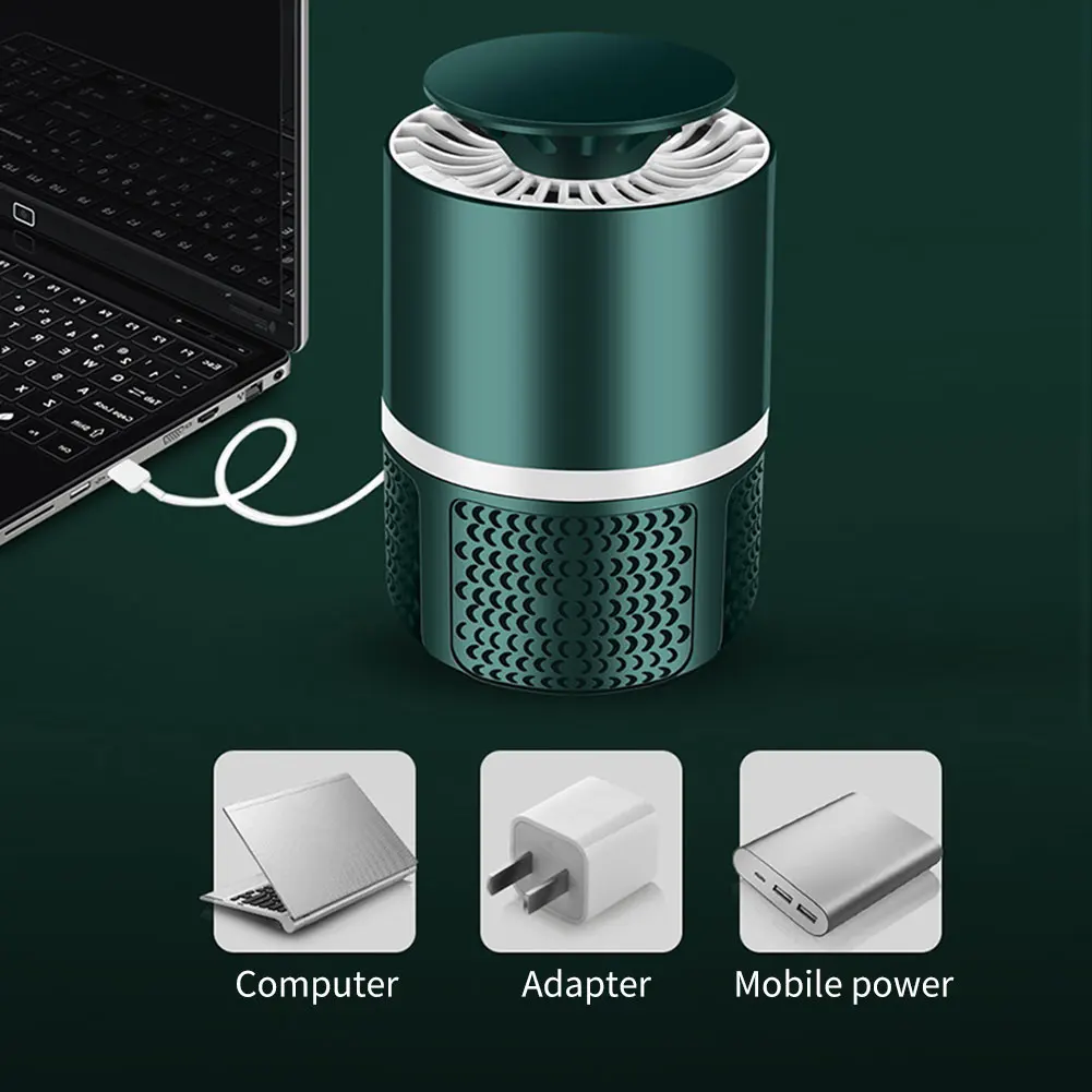 

USB LED Mosquito Repellent Killer Lamp Electric Mute Mosquito Insect Trap Light Home Bedroom Fly Killer Mosquito Repellent