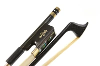 yinfente 44 cello bow baroque style straight ebony frog high quality horse hair