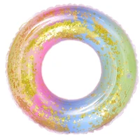 ins hot sequined swimming ring inflatable pool float toy beach party adult kid swimming circle inflatable mattress water toys