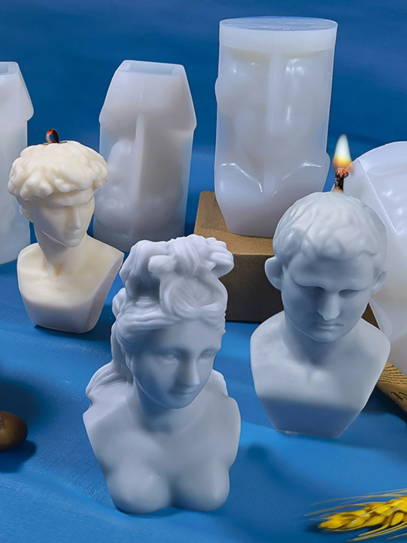 Силиконовая форма для свечей сделай сам Большая Ювелирная в виде Западной