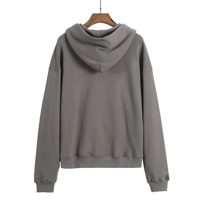 

FOG Essentials Six Hoodies Soild Color Hoodie For Men Women Hooded Streetwear Sweatshirt Zipper Oversize Hoody Coat Clothing