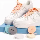 1 пара Туфли без каблуков со шнурками от кроссовки белые туфли на шнуровке Классическая обувь на плоской подошве со сдвоенными тканые шнурки для AJAF спортивные шнурки строки