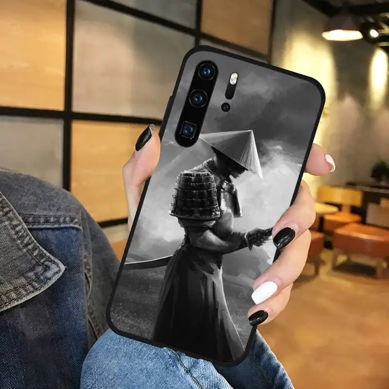 

Japan The Samurai Ninja Phone Case For Huawei honor Mate P 9 10 20 30 40 Pro 10i 7 8 a x Lite nova 5t
