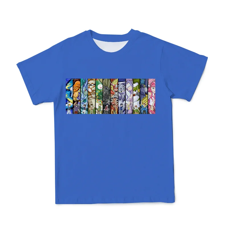 

T-Shirts With Boy/Girl Cartoons Printed On Children'S Clothing, Soft Summer T-Shirts Designed For Children, Cute And Fun T-Shirt